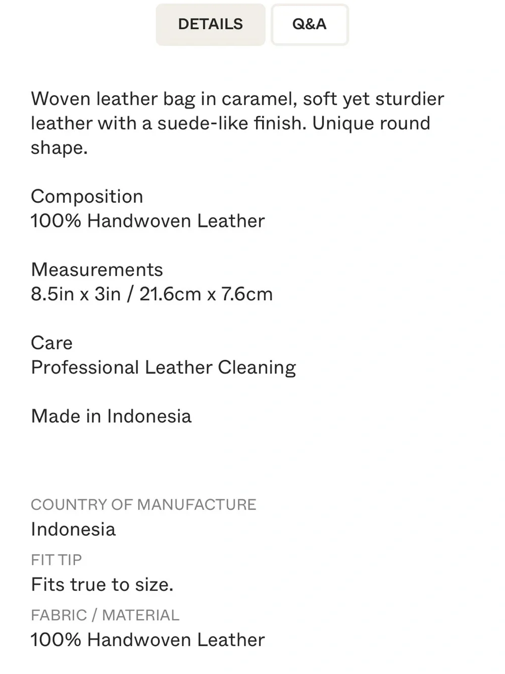 Bembien Audrey Woven Leather Bag in Caramel - Picture 4 of 4